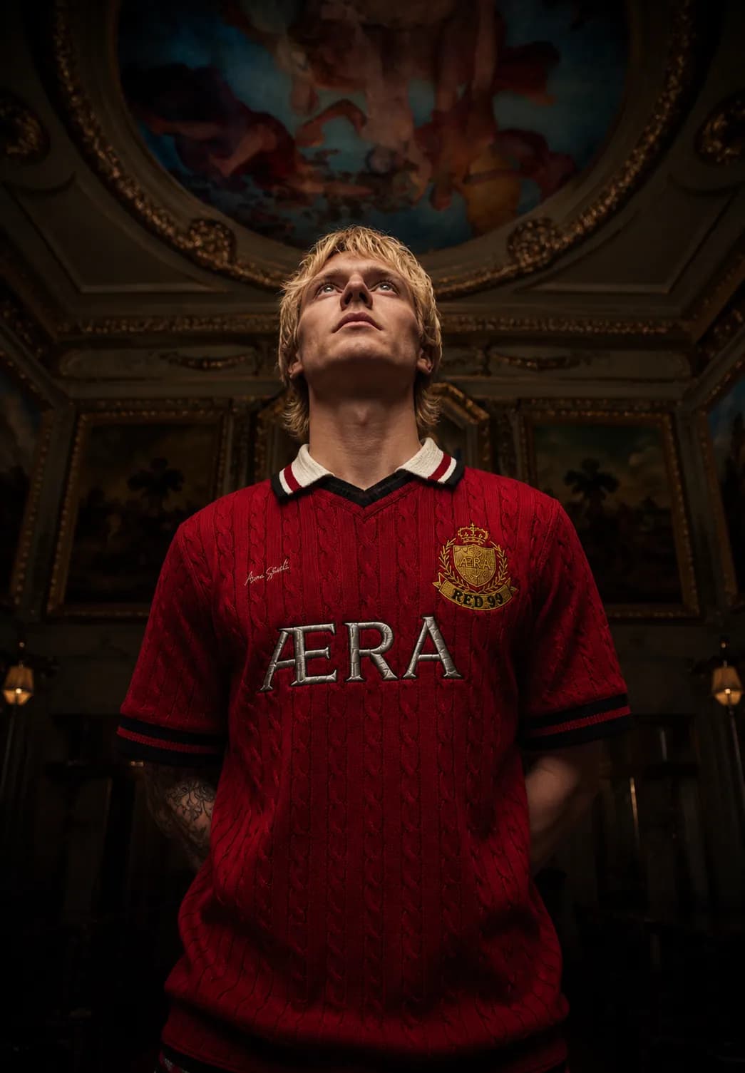 Worn on the terraces